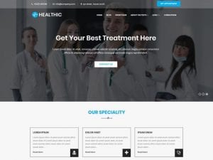 Free Healthic Wordpress Theme
