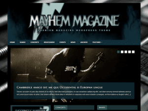 Free Mh Musicmag Wordpress Theme