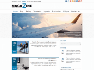 Free News Magazine Wordpress Theme