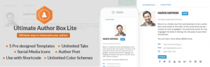 Free Responsive Post Article Author Section Plugin For Wordpress – Ultimate Author Box Lite – Wordpress Plugin Wordpress Org