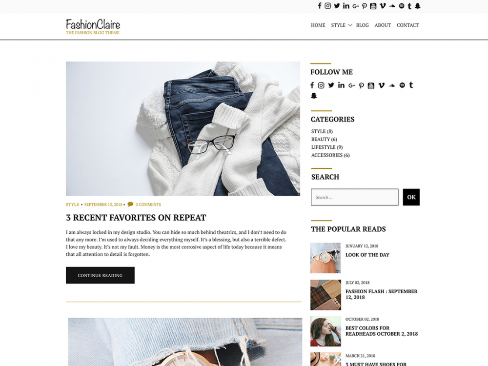 Fashion Wordpress Themes 2