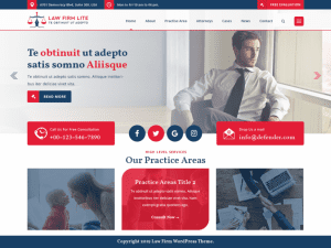 Free Law Firm Lite Wordpress Theme