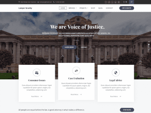 Free Lawyer Gravity Wordpress Theme