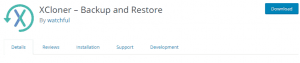 Xcloner – Backup And Restore – Wordpress Plugin Wordpress Org