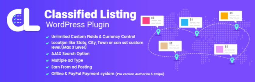 Classified Listing – Wordpress Plugin Wordpress Org