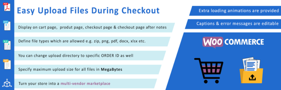 Easy Upload Files During Checkout – Wordpress Plugin Wordpress Org