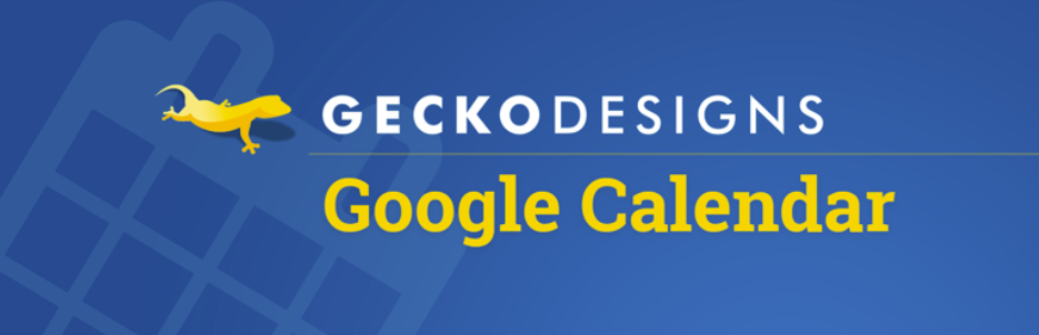 Gecko Google Calendar – Wordpress Plugin Wordpress Org Suomi