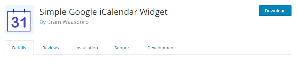 Simple Google Icalendar Widget – Wordpress Plugin Wordpress Org 1 1