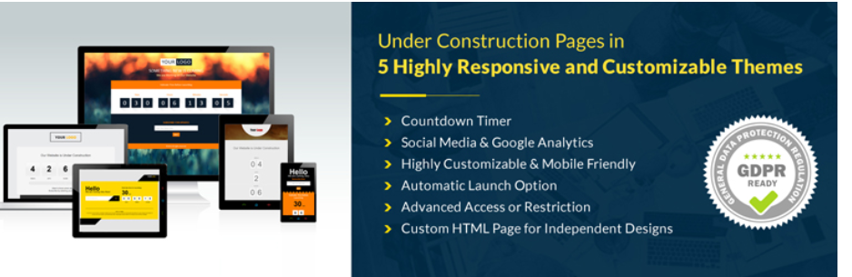 Top Awesome WordPress Under Construction Plugins