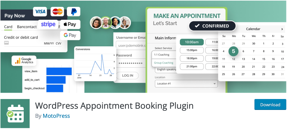 Wordpress Appointment Booking