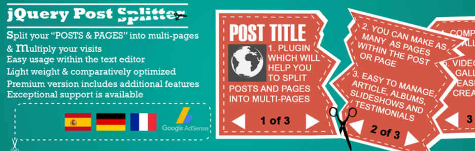 Jquery Post Splitter – Plugin Wordpress Wordpress Org