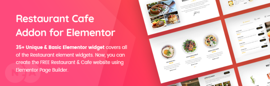 Restaurant Cafe Addon For Elementor – Wordpress Plugin Wordpress Org