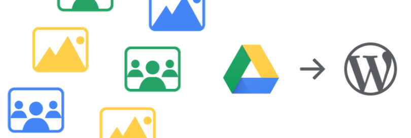 Image and video gallery from Google Drive