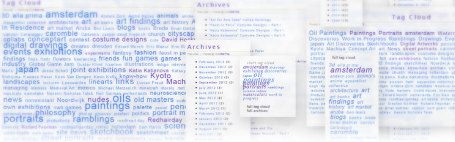 POST TAGS AND ARCHIVES