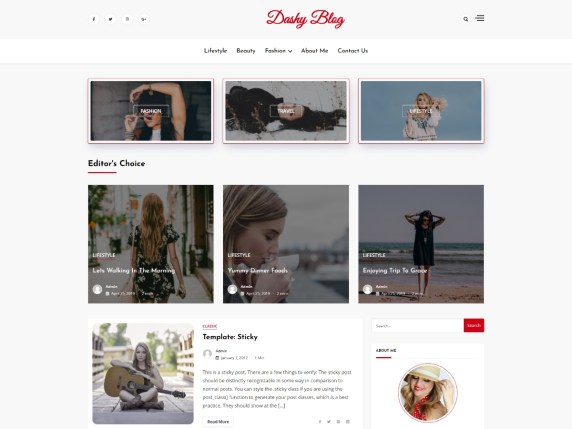 Dashy Blog