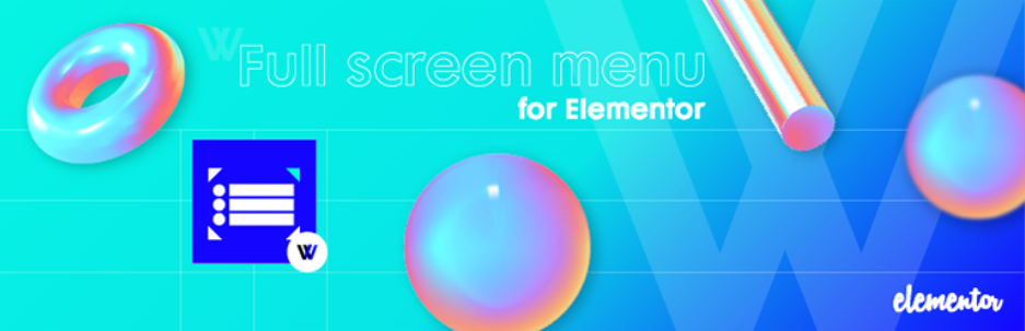 Full Screen Menu for Elementor