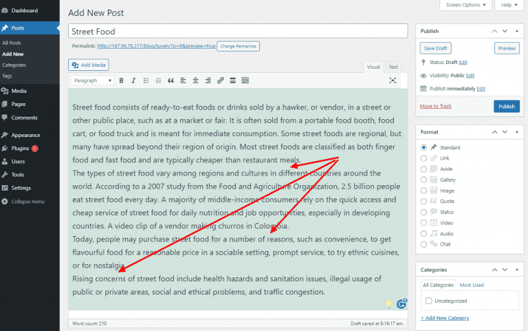 how-to-manually-insert-a-line-break-in-wordpressupperthemes