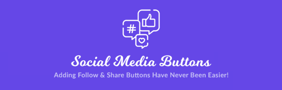 Superb Social Media Share Buttons And Follow Buttons