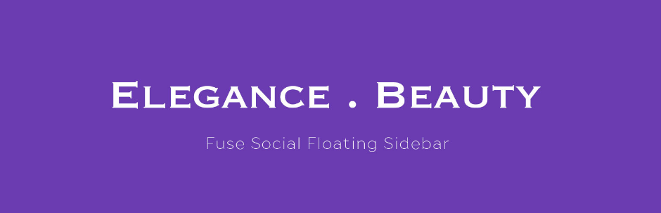 Fuse Social Floating Sidebar