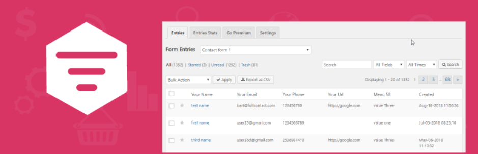 Contact Form Entries