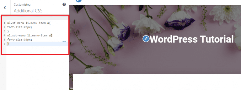 how-to-change-menu-font-size-in-wordpress-justfreewpthemes