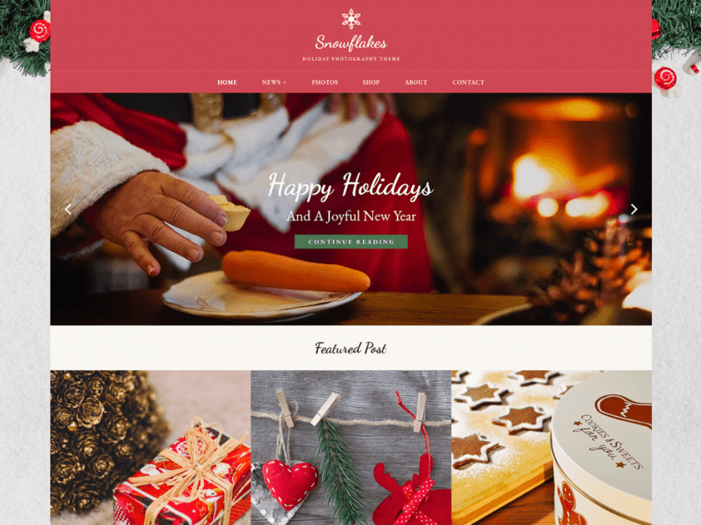 Xmas Wordpress Theme 12