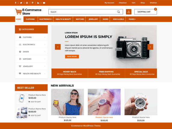 Advance Ecommerce Store