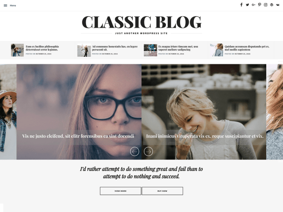 Classic Blog