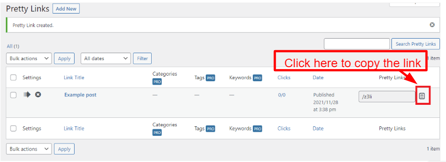 How To Create A Short Link In Wordpress With Plugins?