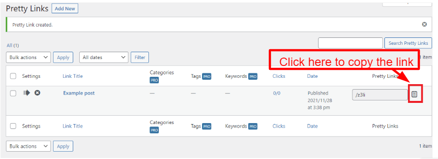 How to Create a Short Link in WordPress with plugins?