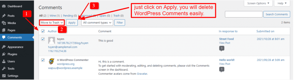 How To Disable Comments In Wordpress