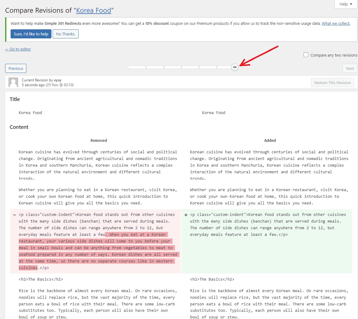 How to Easily Undo Changes in WordPress with Post Revisions ...