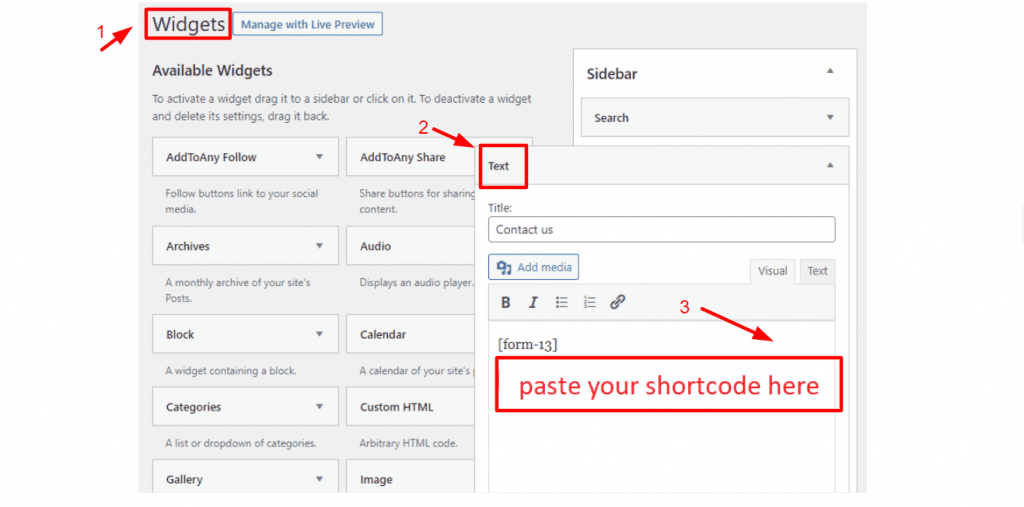 How to Add a Shortcode in WordPress?