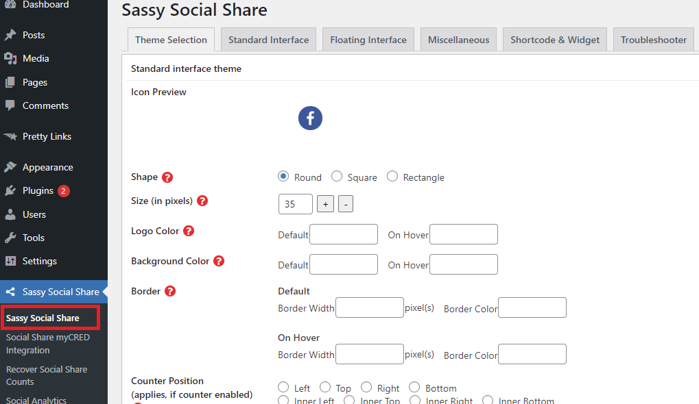 Add Social Share Buttons In Word 2