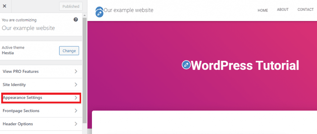 Change Background Color In Wordpress 1