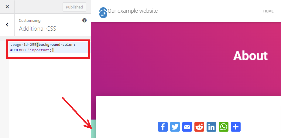 Change Background Color In Wordpress 8