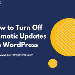 How to Turn Off Automatic Updates in WordPress