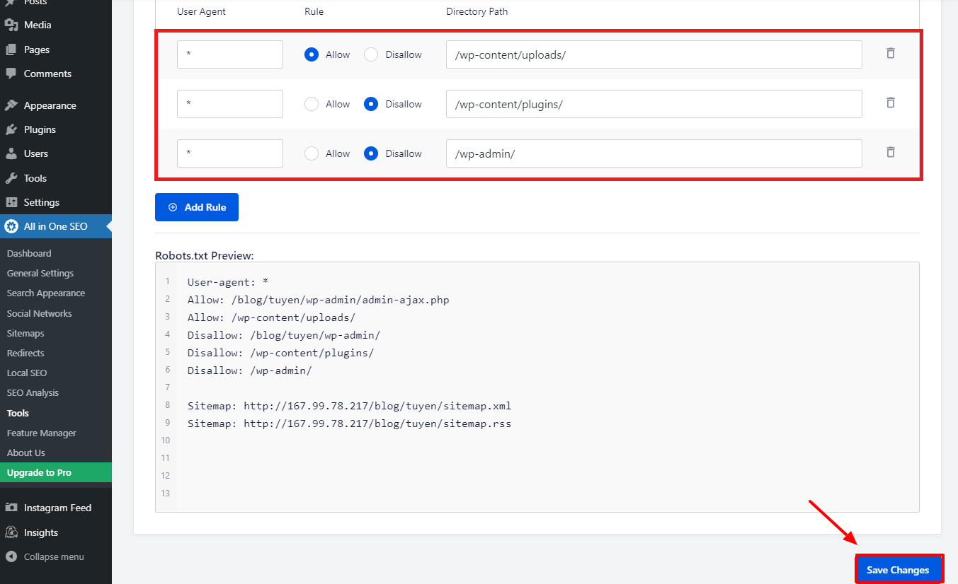 Optimize the WordPress Robots.txt 6