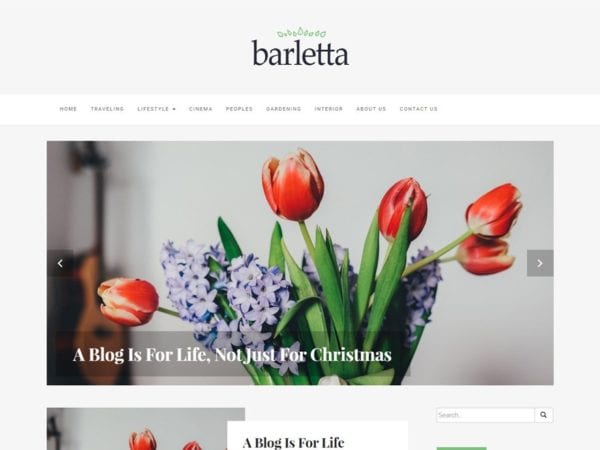 Free Barletta Wordpress Theme