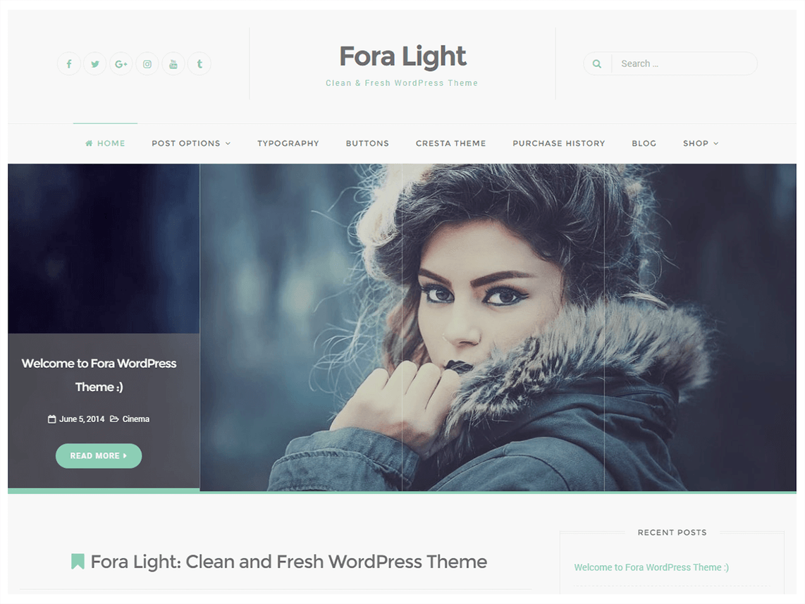 Free Fora Wordpress Theme
