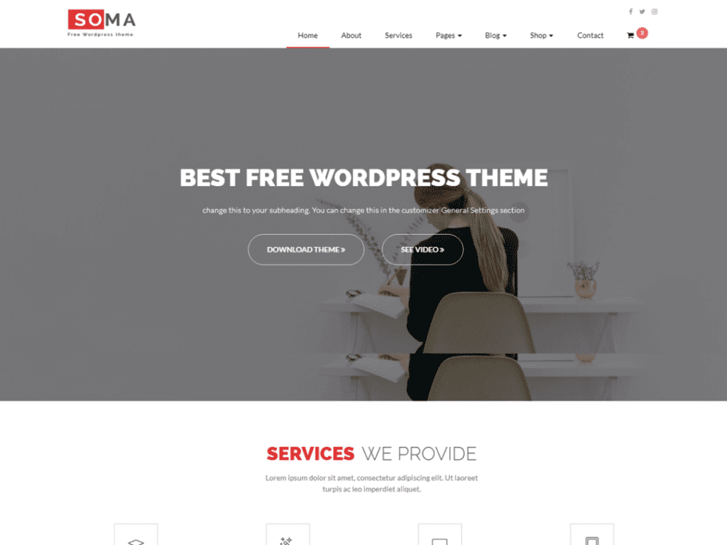 Download Free Somalite Wordpress theme - JustFreeWPThemes