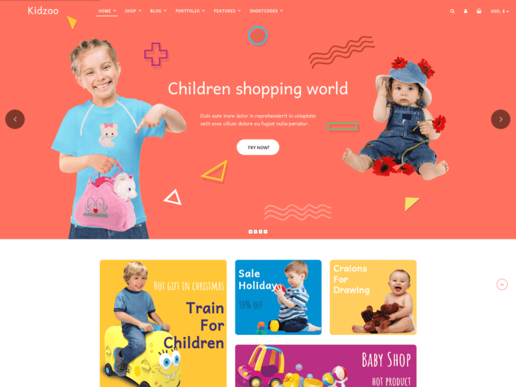 Download Free Kidzoo Lite WordPress theme - JustFreeWPThemes