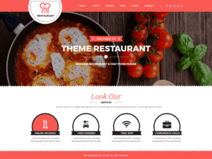 Free VW Food Corner WordPress theme