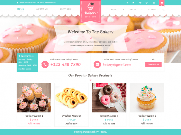 Free Vw Bakery Wordpress Theme