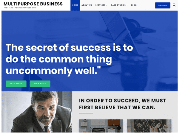 Free Multipurpose Business Wordpress Theme