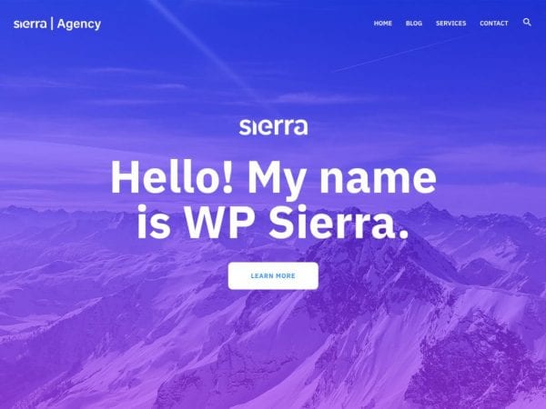 Free Wp Sierra Wordpress Theme