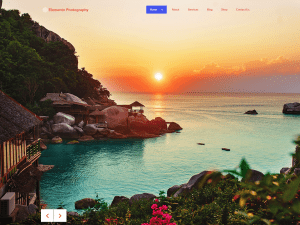 Free Elemento Photography WordPress theme