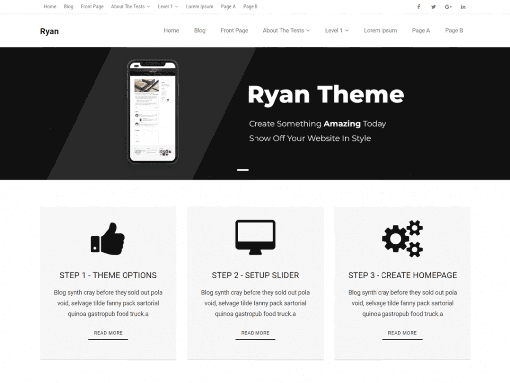 Free Ryan Magazine Wordpress Theme: Download & Review - Justfreewpthemes