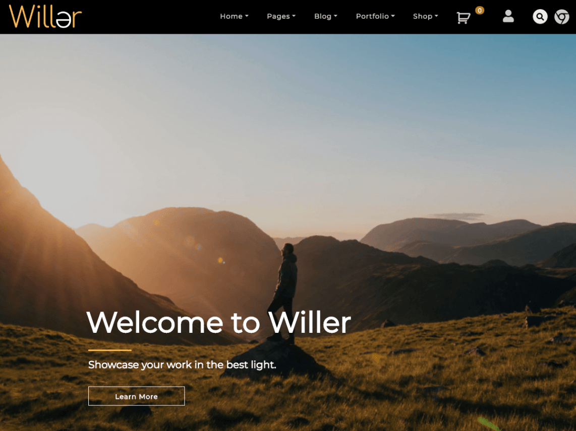 Free Willer WordPress theme