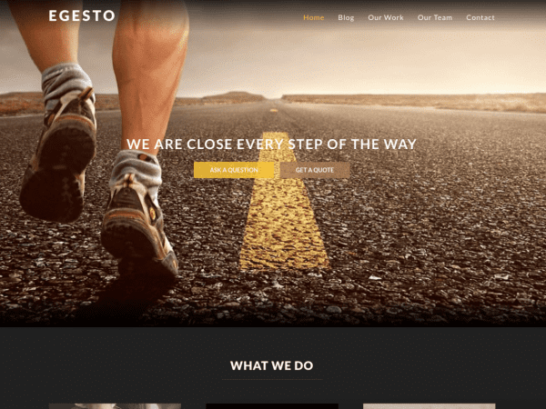 Free Egesto Lite Wordpress Theme